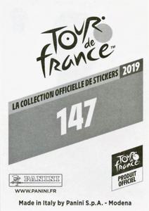 2019 Panini Tour de France #147 Tanel Kangert Back